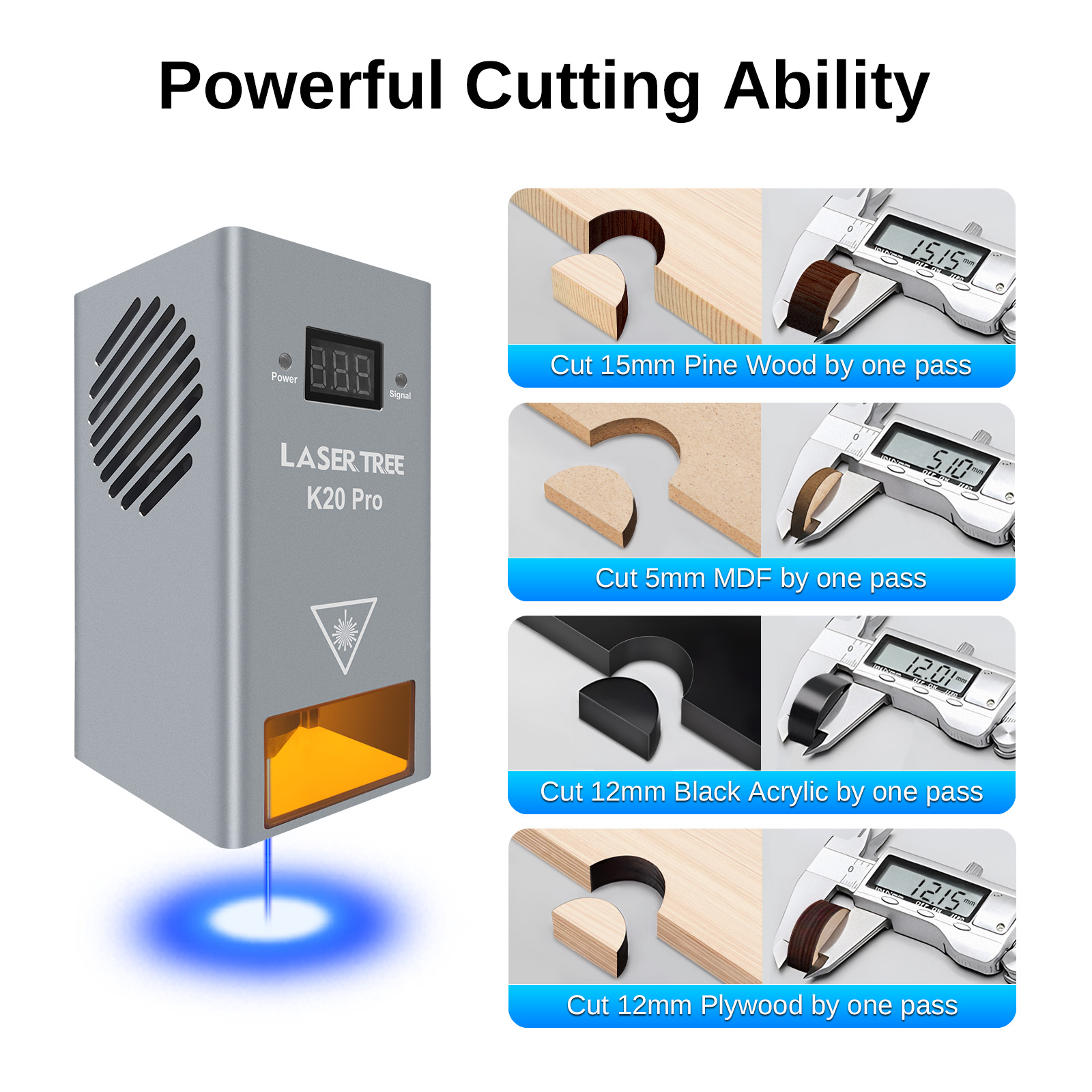 LASERBOOM 10W 20W 30W 40W Opti - Industrial Laser Engraver recensie en prijs