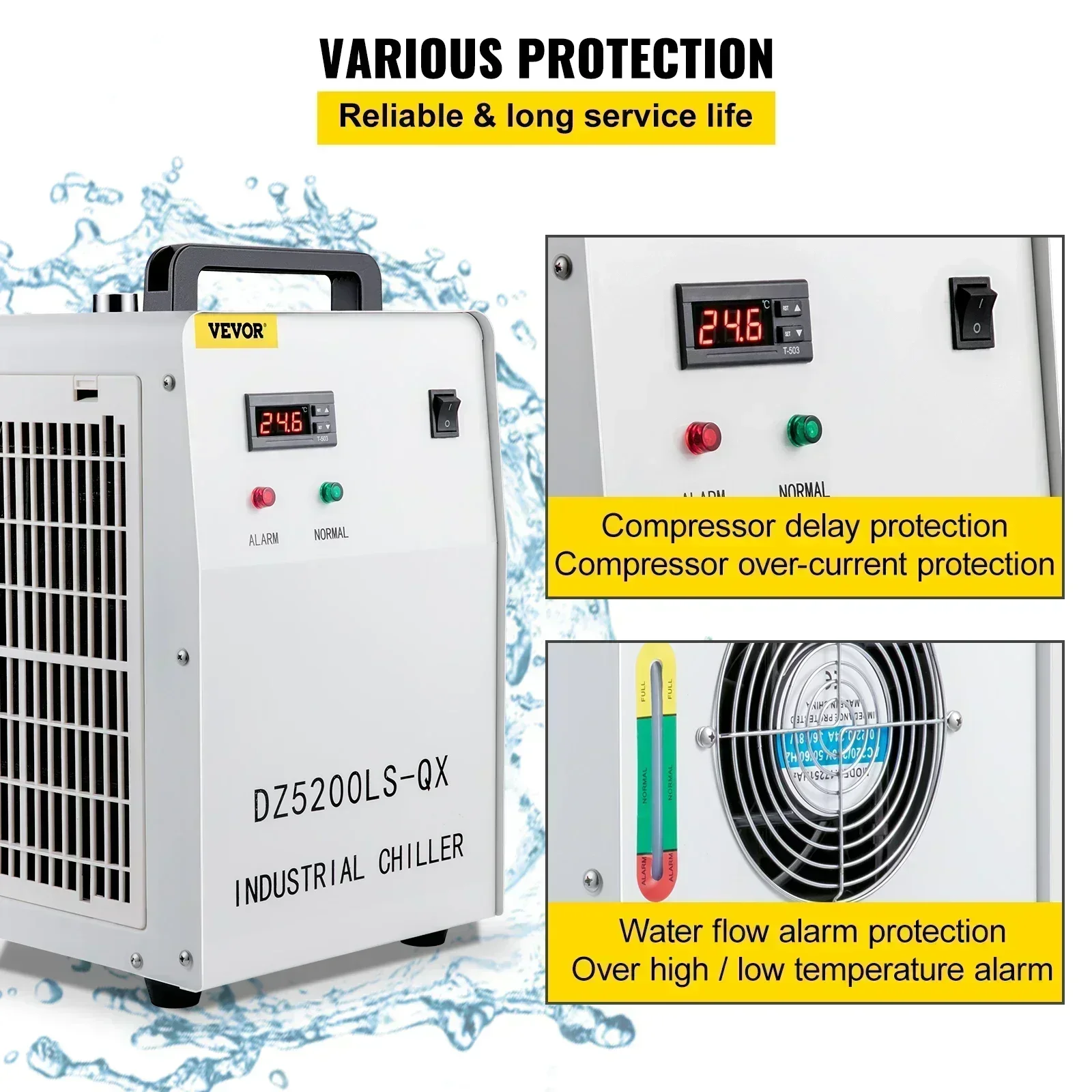 Industriële koelwaterchiller S - Laser Industrial Chiller recensie en prijs
