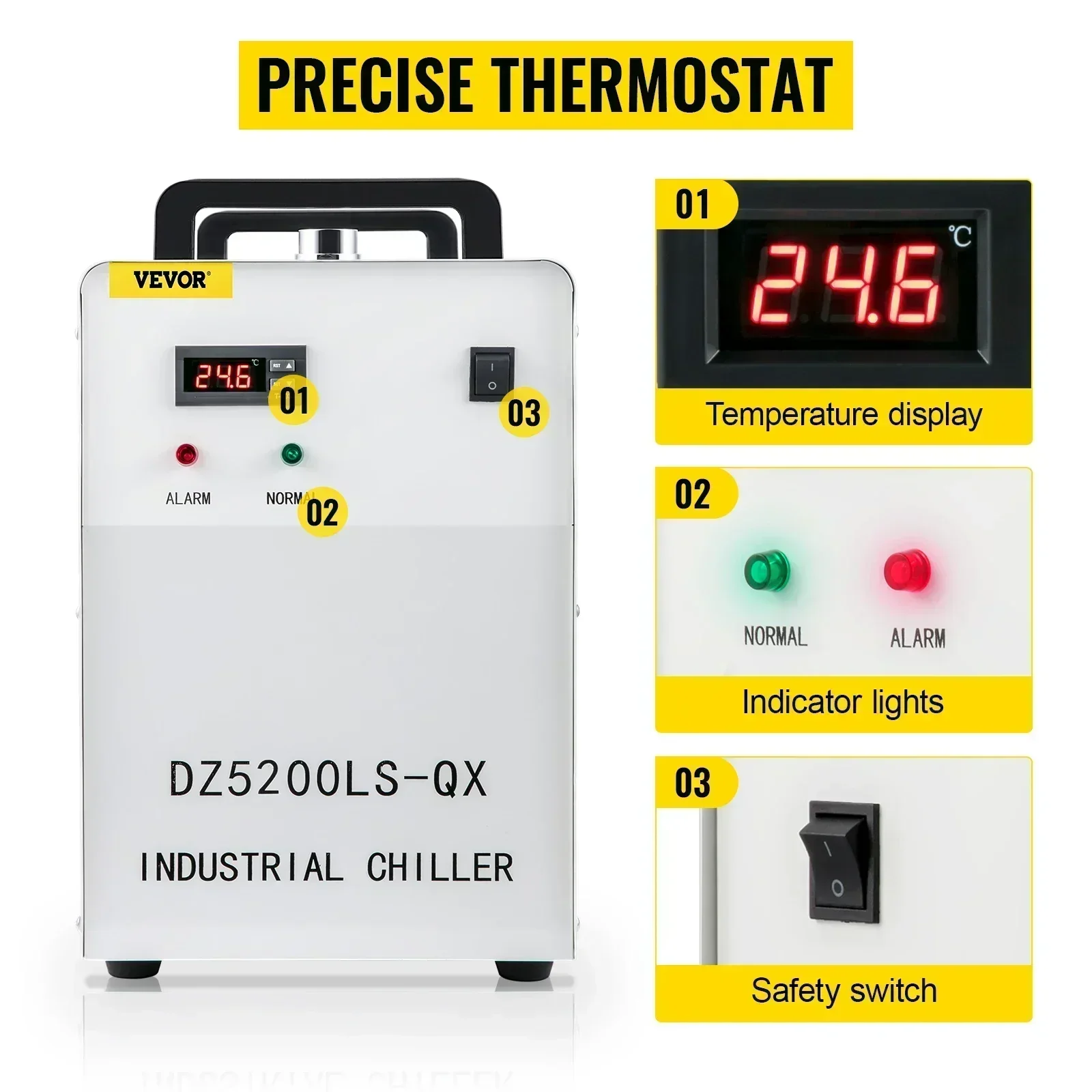Industriële koelwaterchiller S - Laser Industrial Chiller recensie en prijs