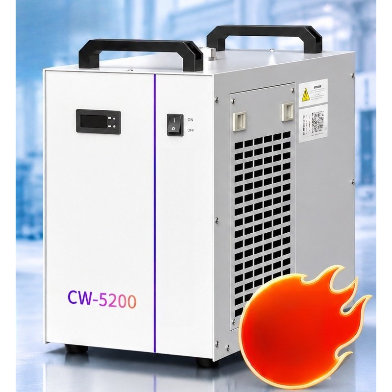 Industriële koelmachine CW5200 - Laser Industrial Chiller recensie en prijs