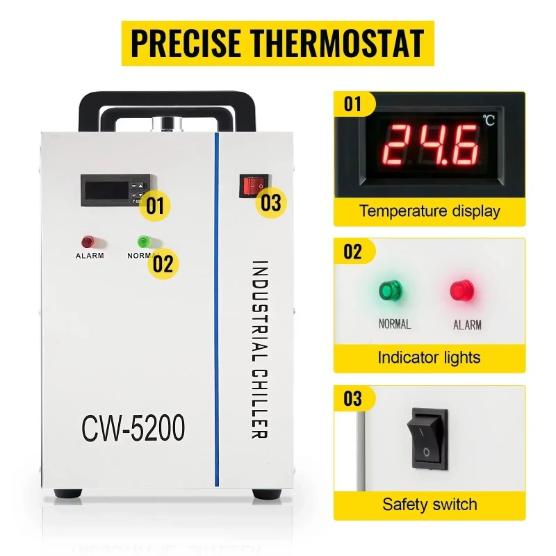 【Industrieel】SIHAO industriële - Laser Industrial Chiller recensie en prijs