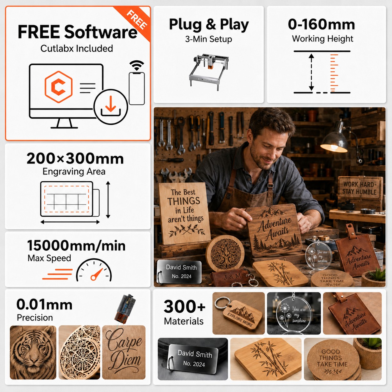 Carverall K15 Pro Lasergraveer - Laser Marking Machine recensie en prijs