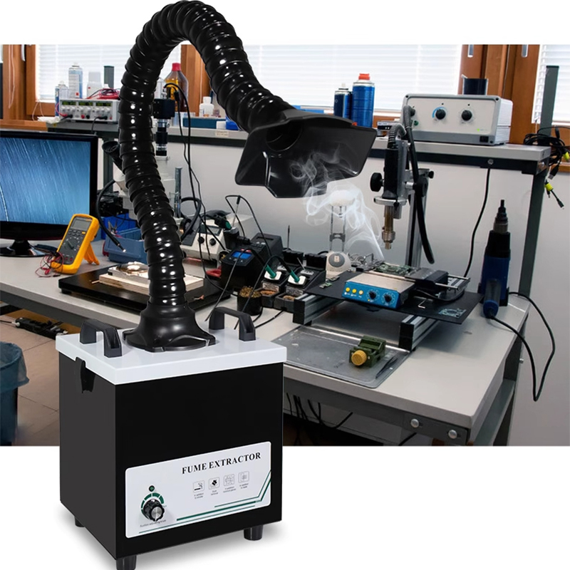 Soldeerdamp Purifier Onderhoud - Laser Marking Machine recensie en prijs
