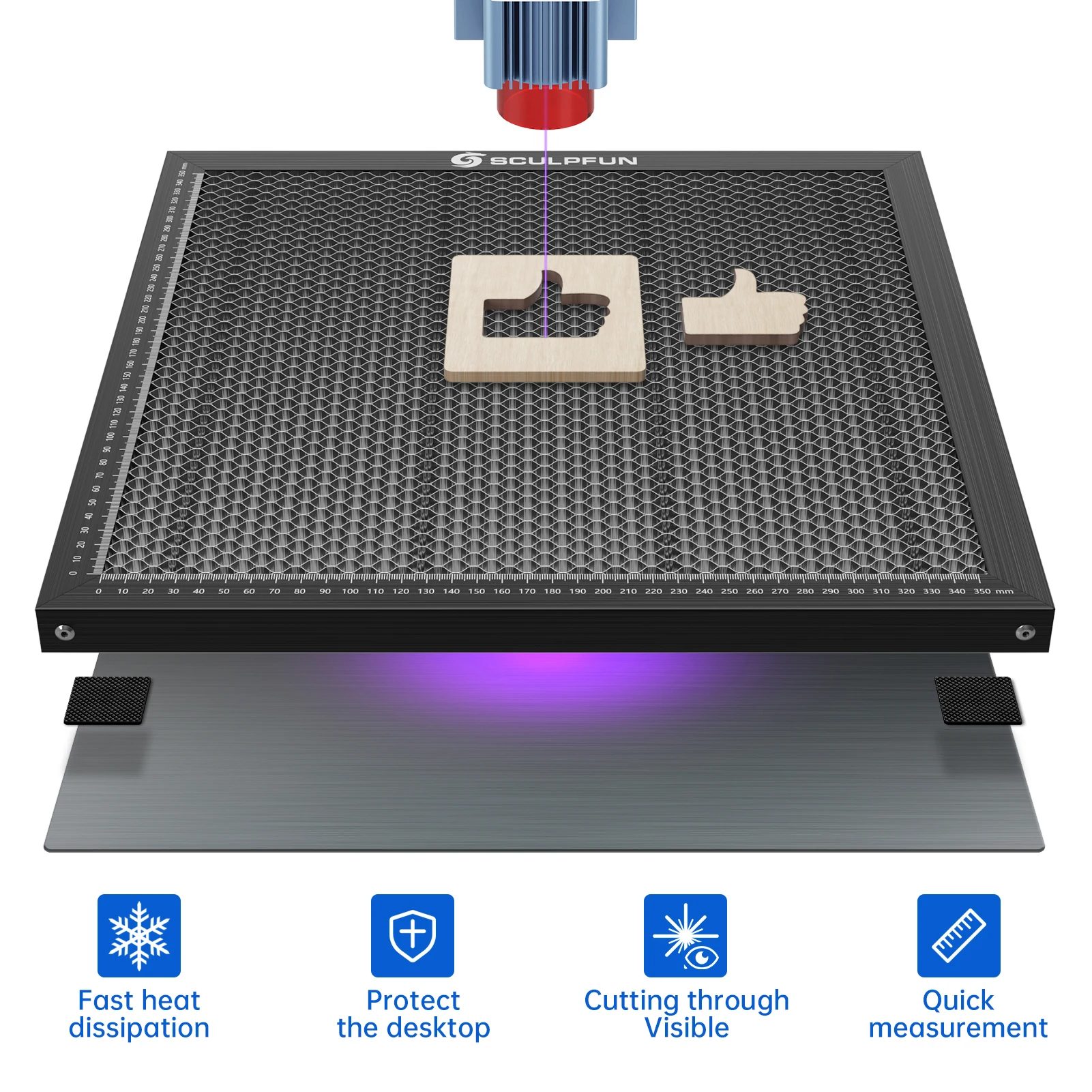 Lasergraveerder Werkbed Honing - Honeycomb Laser Bed recensie en prijs