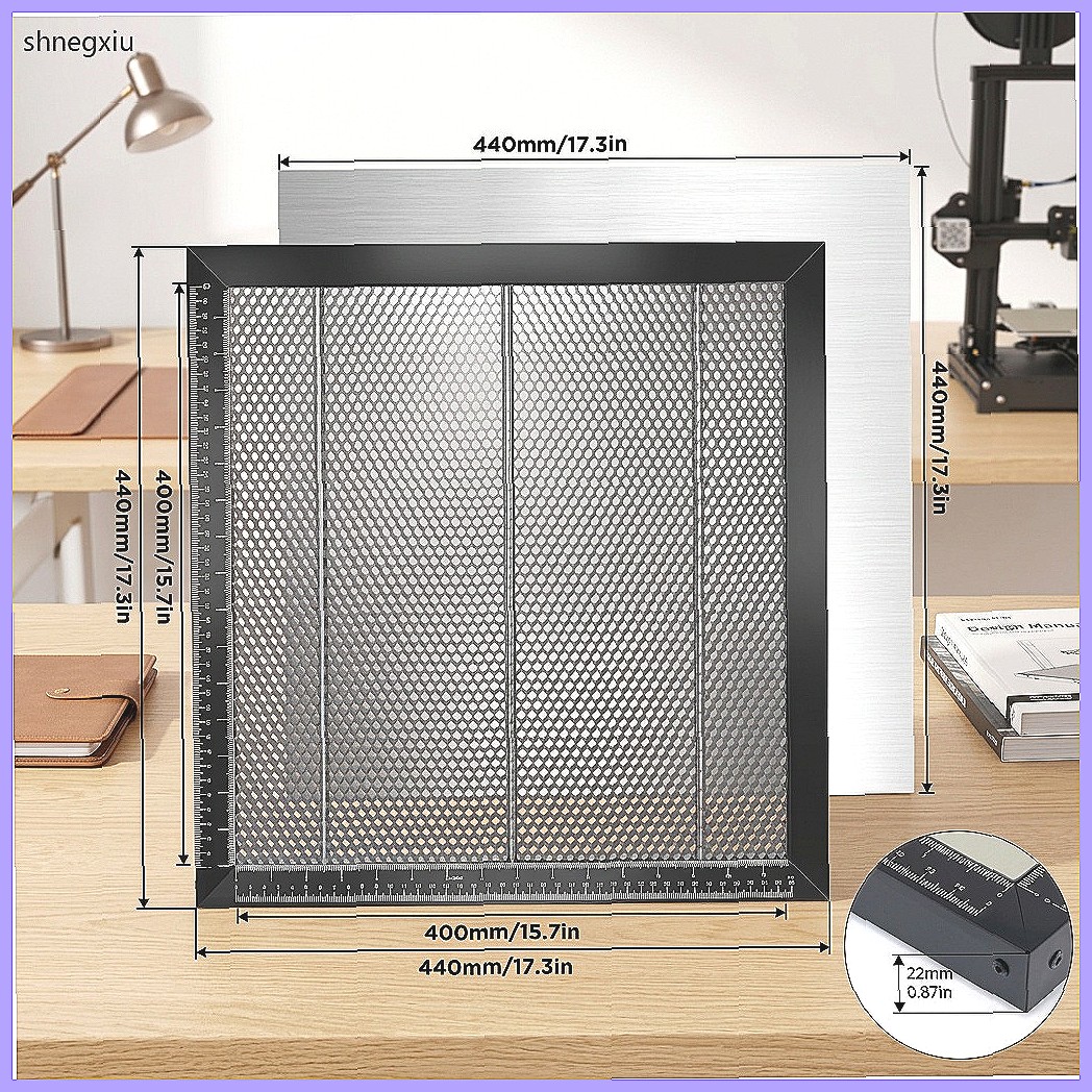 Honingraatlaserbed 440x440mm,  - Honeycomb Laser Bed recensie en prijs